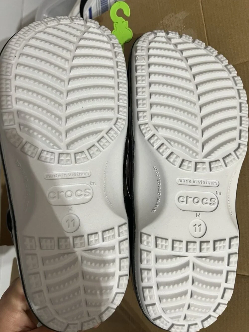 NEW Crocs Black OutKast Classic Clog US Men 11 Black Silver Andre 3000